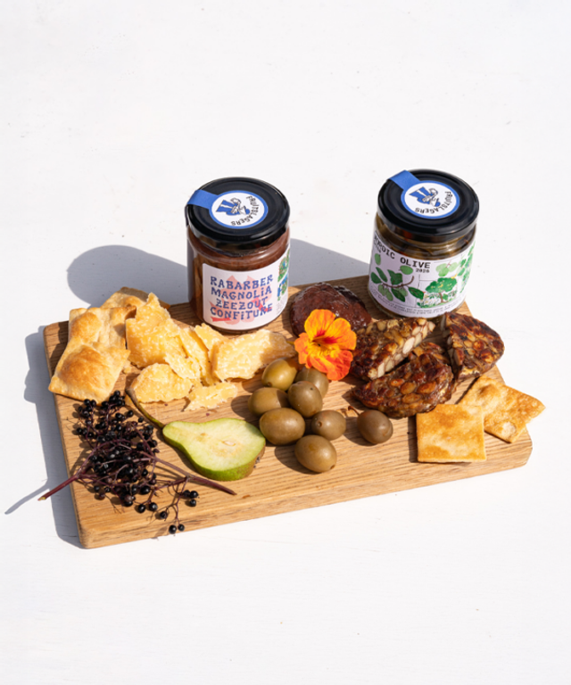 Confiture Rabarber Magnolia Zeezout | Fruitslagers