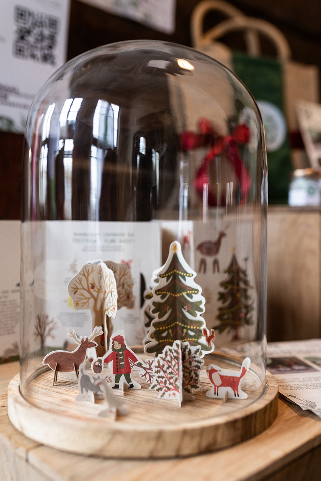 3D Kerstkaart | Voedselbos