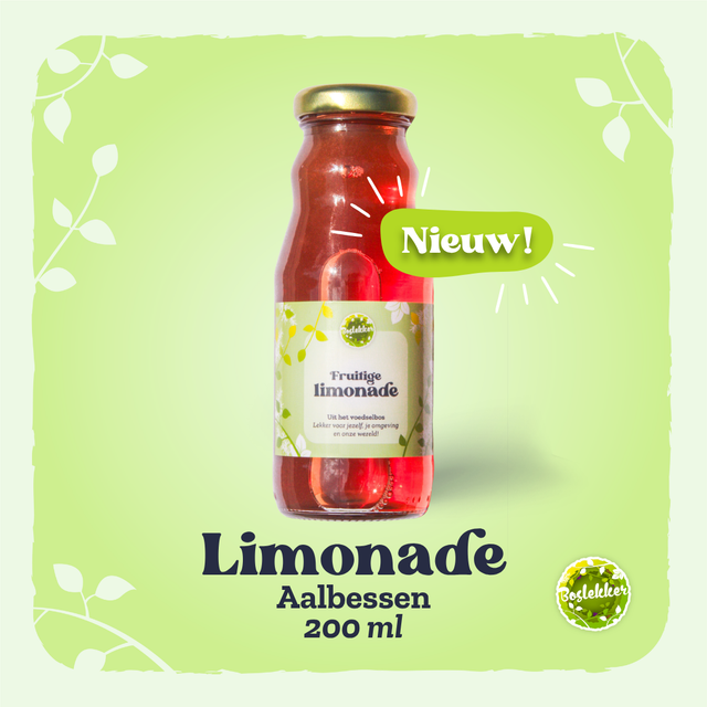 Limonade - Aalbessen 200ml | Boslekker