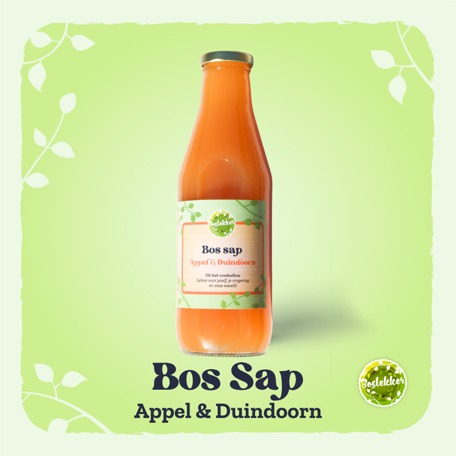 Bos Sap appel & duindoorn (750ml)| Boslekker