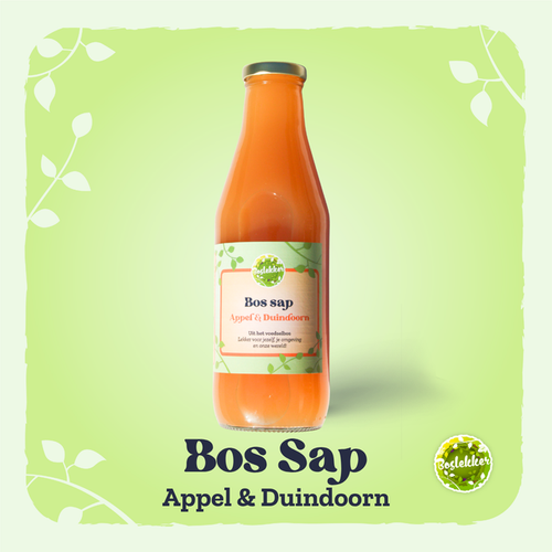 Bos Sap appel & duindoorn (750ml)| Boslekker